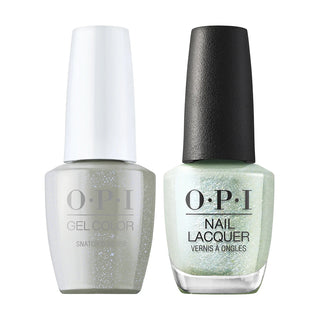 OPI Gel Nail Polish Duo - GLS017 Snatch'd Silver