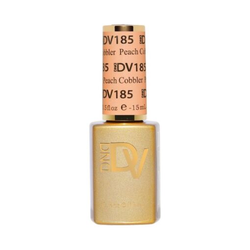  DND DIVA Gel Polish - 185 Peach Cobbler by DND Diva sold by DTK Nail Supply