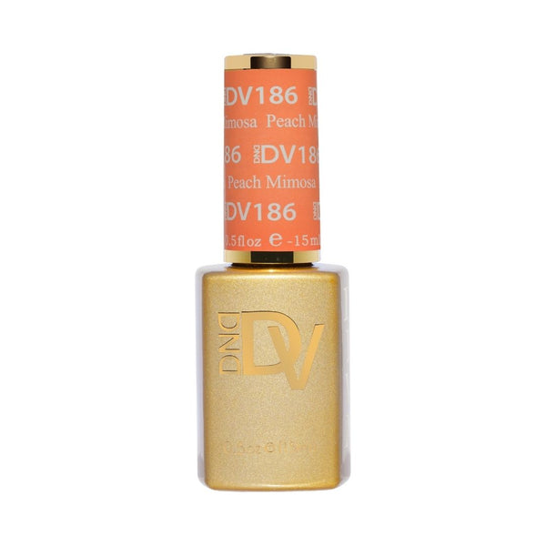  DND DIVA Gel Polish - 186 Peach Mimosa by DND Diva sold by DTK Nail Supply