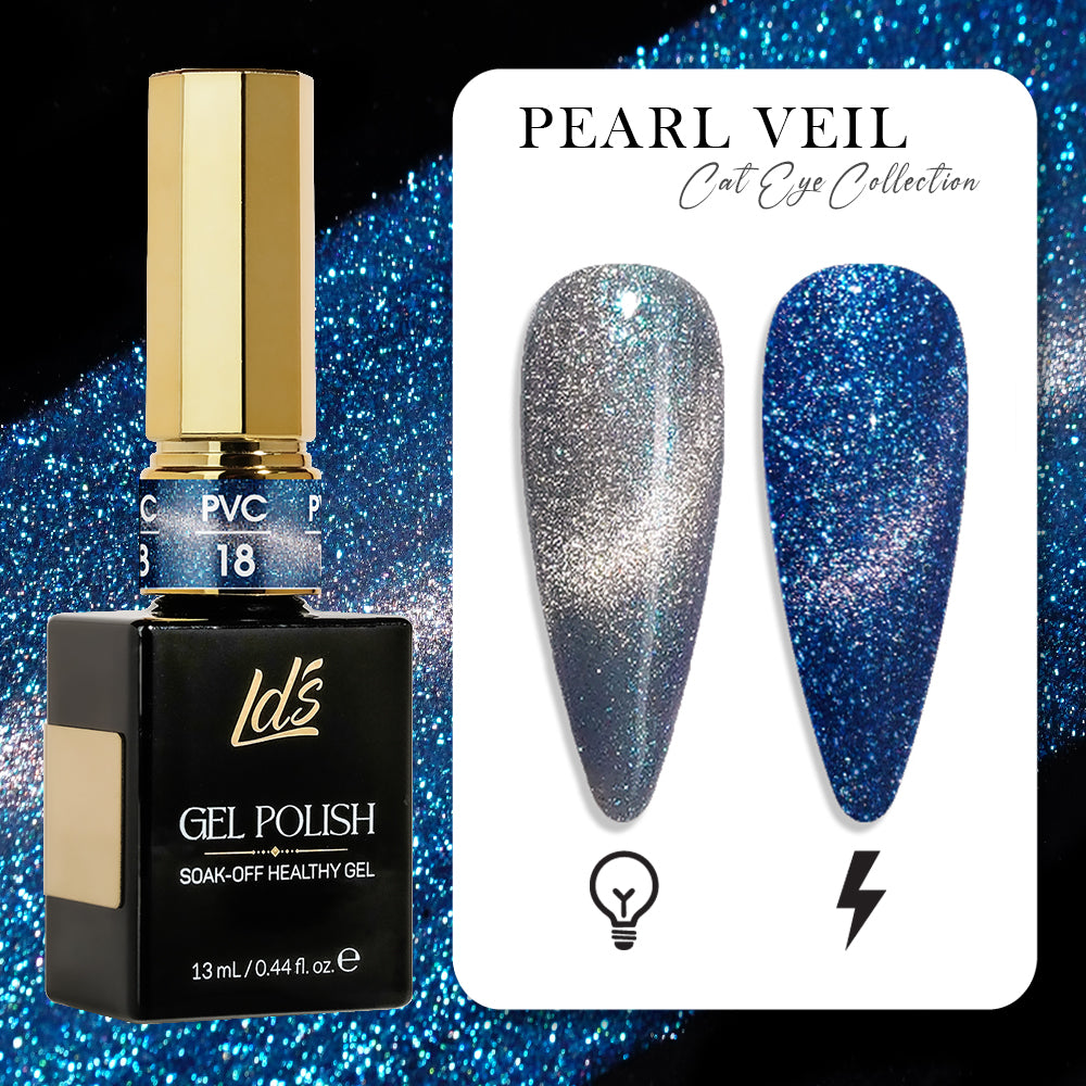  LDS Pearl CE - 18 - Pearl Veil Cat Eye Collection by LDS sold by DTK Nail Supply