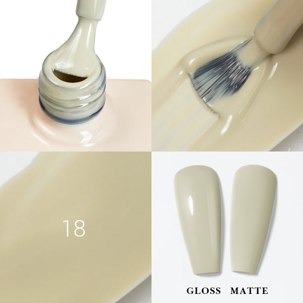 LAVIS LX2 - 18 - Gel Polish 0.5 oz - Wedding Bouquet Collection by LAVIS NAILS sold by DTK Nail Supply