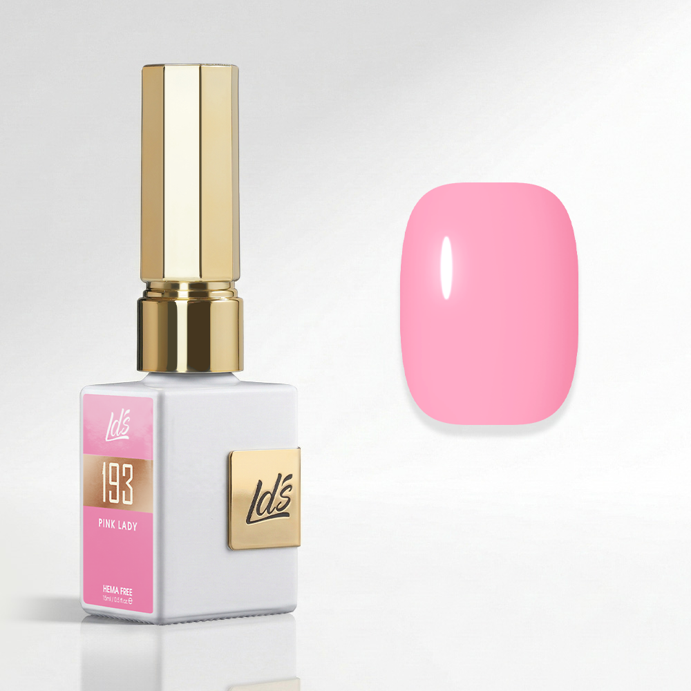 LDS Color Craze Gel Nail Polish - 193 Pink Lady - 0.5oz