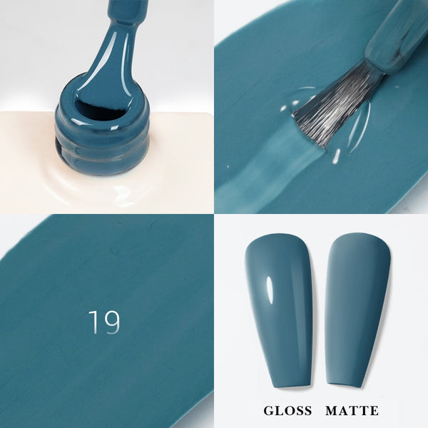 LAVIS LX2 - 19 - Gel Polish 0.5 oz - Wedding Bouquet Collection by LAVIS NAILS sold by DTK Nail Supply