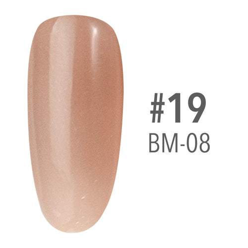SNS Pro 4-in-1 Pink - 019 BM-08 - Dip, Gel & Lacquer Matching
