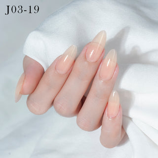 Jelly Gel Polish Colors - Lavis J03-19 - Bare With Me Collection