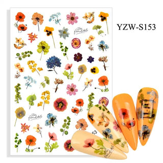Nail Art Stickers - YZW-S153