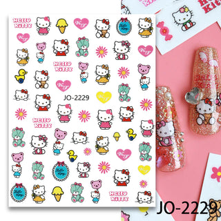 Joyful Hello Kitty Nail Art Stickers For Kids, Girls Women JO-2229