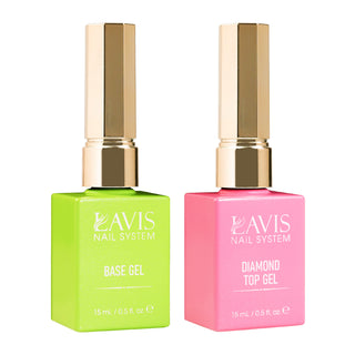 LAVIS Gel Polish Base Top Coat - 0.5 oz (New)