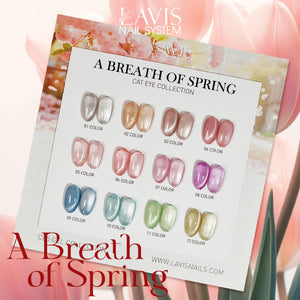 LAVIS Cat Eyes CE5 - 07 - Gel Polish 0.5 oz - A Breath Of Spring Collection