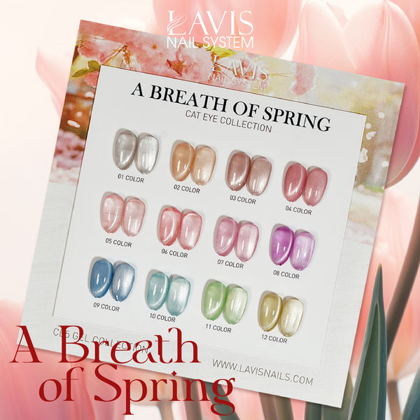 LAVIS Cat Eyes CE5 - 07 - Gel Polish 0.5 oz - A Breath Of Spring Collection