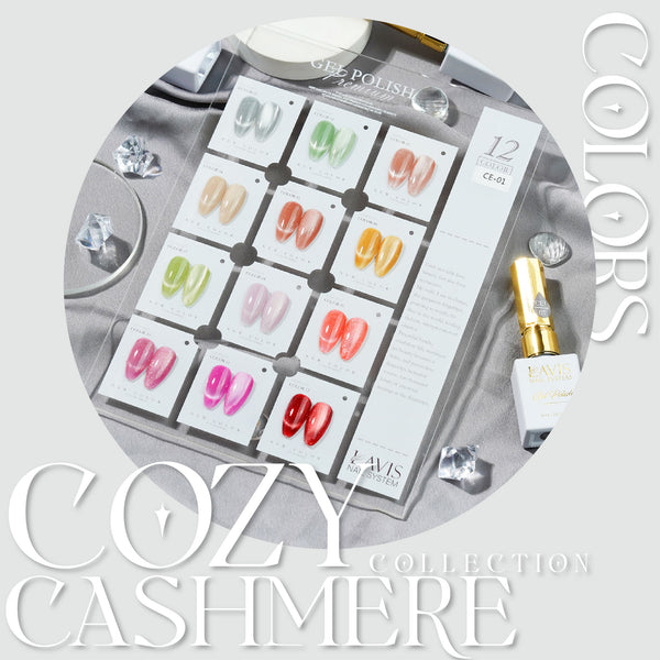 LAVIS Cat Eyes CE1 - Gel Polish 0.5 oz - Cozy Cashmere Collection by LAVIS NAILS sold by DTK Nail Supply