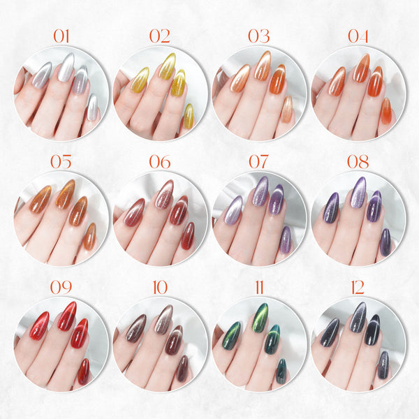 LAVIS Cat Eyes CE7 - 12 - Gel Polish 0.5 oz - VILLIAIN ERA Collection by LAVIS NAILS sold by DTK Nail Supply