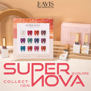 LAVIS Cat Eyes CE14 - 06 (Ver1) - Gel Polish 0.5 oz - Cosmic Voltage Collection
