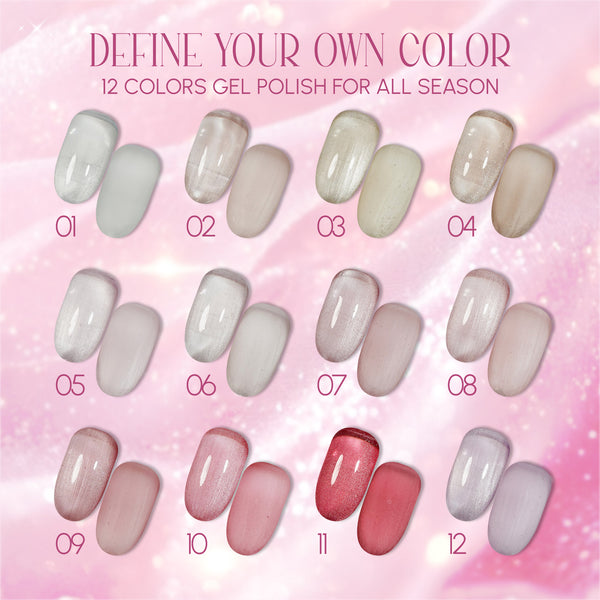 LAVIS Cat Eyes CE13 (Ver2) - 02 - Gel Polish 0.5 oz - Moonlit Mirage Collection