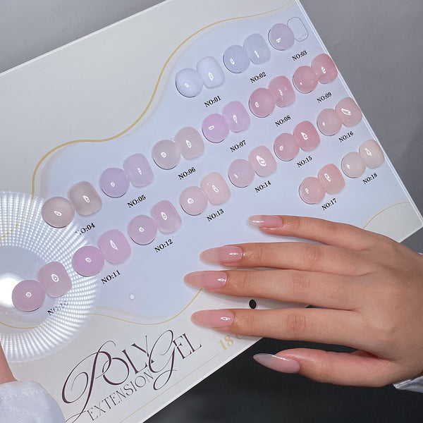 LAVIS 04 Peach Please - New Poly Extension Gel UV/LED