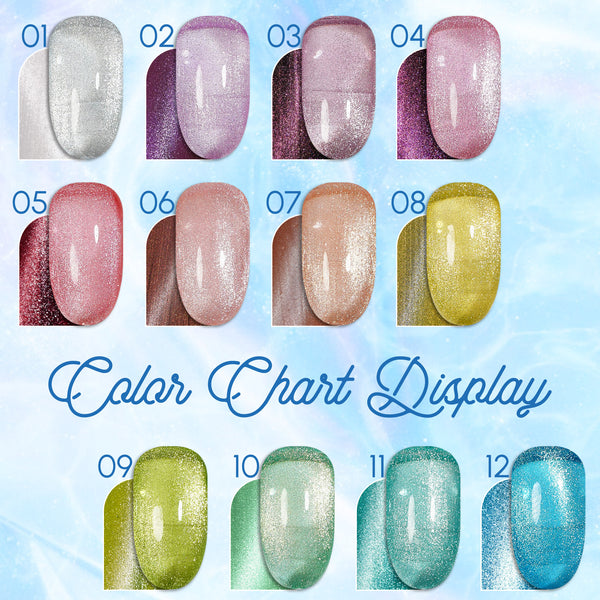 LAVIS Cat Eyes CE6 - 01 - Gel Polish 0.5 oz - Prism Pop Collection
