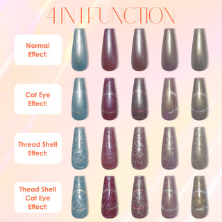 LAVIS Cat Eyes CE9 - 08 - Gel Polish 0.5 oz -  Lavis LOVE POTION Collection by LAVIS NAILS sold by DTK Nail Supply