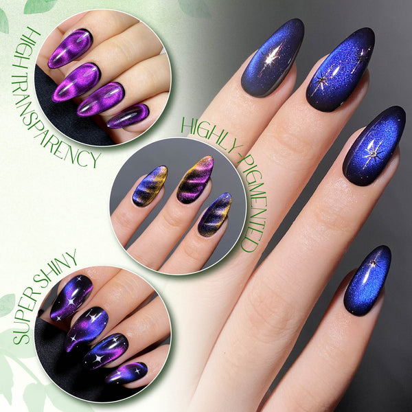 LAVIS Cat Eyes CE16 - 12 - Gel Polish 0.5 oz - Double Vision Collection