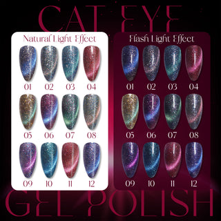 LAVIS Cat Eyes CE13 - 11 - Gel Polish 0.5 oz - Luminous Sky Collection