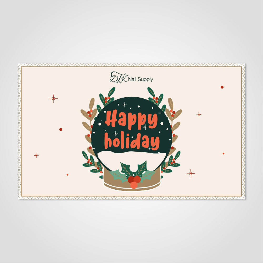  E-Gift Card: Happy Holidays - 3 by DTK Nail Supply sold by DTK Nail Supply