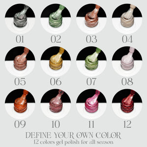 LAVIS Cat Eyes CE1 - 12 - Gel Polish 0.5 oz - Cozy Cashmere Collection by LAVIS NAILS sold by DTK Nail Supply