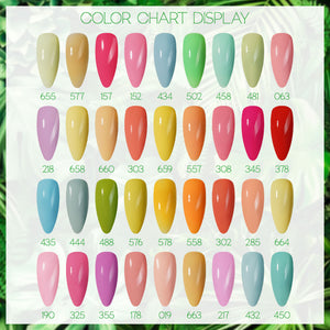 LDS Color Craze Gel Nail Polish - 345 Fuschia Flirt - 0.5oz