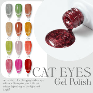 LAVIS Cat Eyes CE1 - Gel Polish 0.5 oz - Cozy Cashmere Collection by LAVIS NAILS sold by DTK Nail Supply