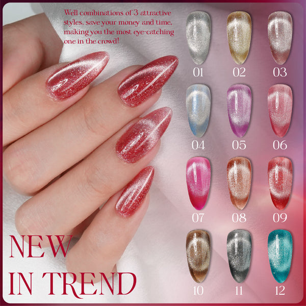 LAVIS Cat Eyes CE5 - 08 - Gel Polish 0.5 oz - Lucid Dream Collection by LAVIS NAILS sold by DTK Nail Supply