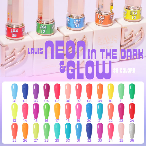 LAVIS LX4 - 26 - Gel Polish 0.5 oz - Urban Lightning Collection by LAVIS NAILS sold by DTK Nail Supply