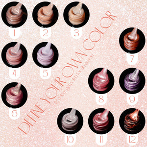 LDS Nude CE Set 12 Colors - Nude Cat Eyes Collection 