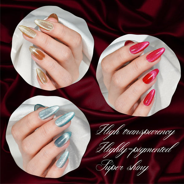LAVIS Cat Eyes CE2 - 03 - Gel Polish 0.5 oz - Under The Sea Collection by LAVIS NAILS sold by DTK Nail Supply