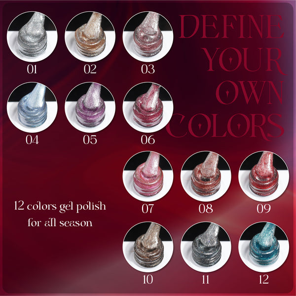 LAVIS Cat Eyes CE5 - 09 - Gel Polish 0.5 oz - Lucid Dream Collection by LAVIS NAILS sold by DTK Nail Supply