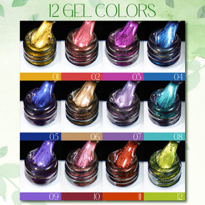 LAVIS Cat Eyes CE16 - 12 - Gel Polish 0.5 oz - Double Vision Collection