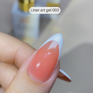 LDS Gel Polish Nail Art Liner - White 02 (ver 2)