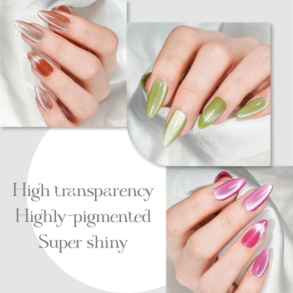 LAVIS Cat Eyes CE1 - Gel Polish 0.5 oz - Cozy Cashmere Collection by LAVIS NAILS sold by DTK Nail Supply