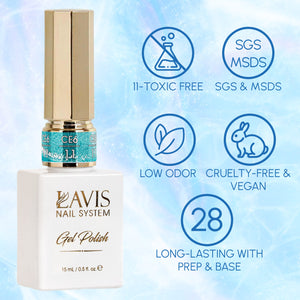 LAVIS Cat Eyes CE6 - 01 - Gel Polish 0.5 oz - Prism Pop Collection