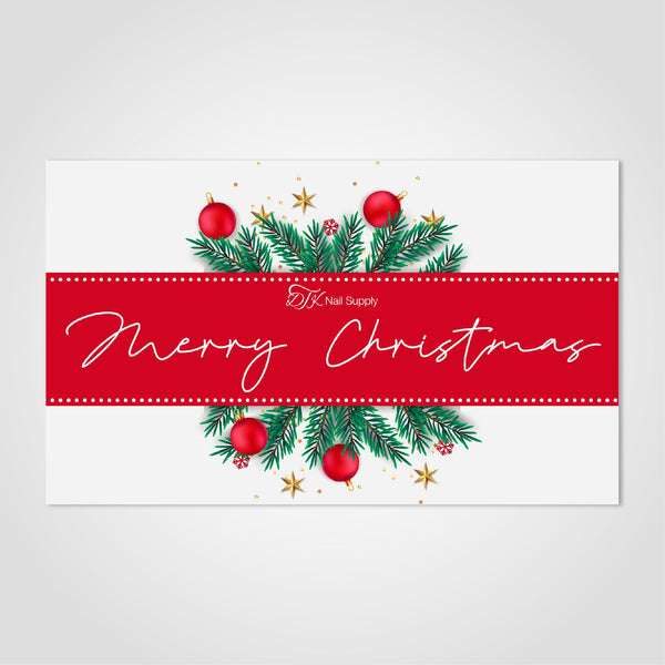  E-Gift Card: Happy Holidays - 6 by DTK Nail Supply sold by DTK Nail Supply