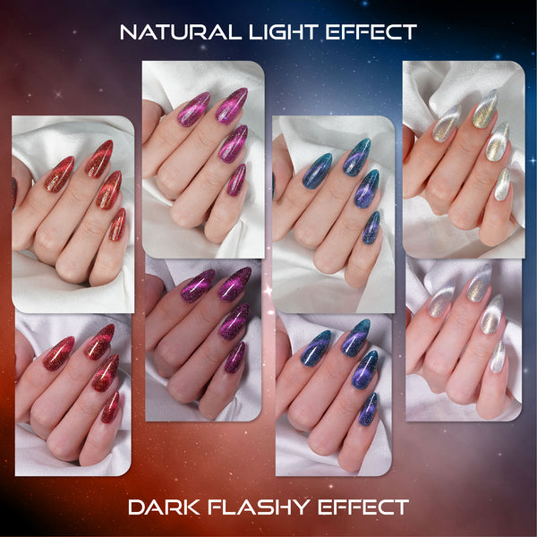 LAVIS Cat Eyes CE14 - 08 - Gel Polish 0.5 oz - Super Nova Collection by LAVIS NAILS sold by DTK Nail Supply