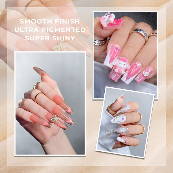  LDS Gel Polish JG Set 36 Colors - Jelly Gel Collection by LDS sold by DTK Nail Supply