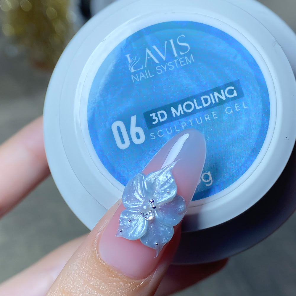 LAVIS 3D Molding Gel 15g - 06 - Nail Art