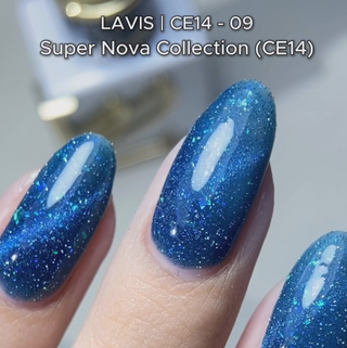 LAVIS Cat Eyes CE14 - 09 - Gel Polish 0.5 oz - Super Nova Collection