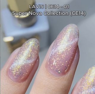 LAVIS Cat Eyes CE14 - 01 - Gel Polish 0.5 oz - Super Nova Collection