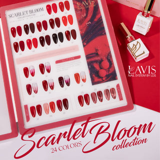 LAVIS C02 - 02 - Gel Polish 0.5 oz - Scarlet Bloom Collection