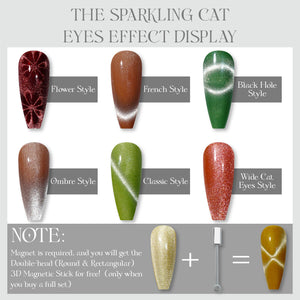 LAVIS Cat Eyes CE1 - Gel Polish 0.5 oz - Cozy Cashmere Collection by LAVIS NAILS sold by DTK Nail Supply
