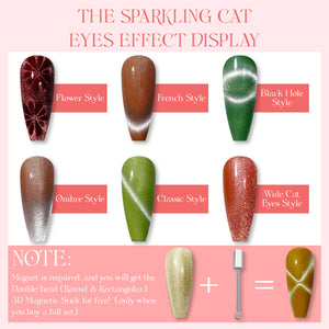 LAVIS Cat Eyes CE1 - Gel Polish 0.5 oz - Cozy Cashmere Collection