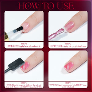 LAVIS Cat Eyes CE5 - 10 - Gel Polish 0.5 oz - Lucid Dream Collection by LAVIS NAILS sold by DTK Nail Supply