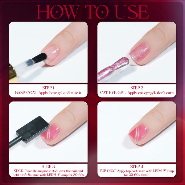 LAVIS Cat Eyes CE5 - 10 - Gel Polish 0.5 oz - Lucid Dream Collection by LAVIS NAILS sold by DTK Nail Supply