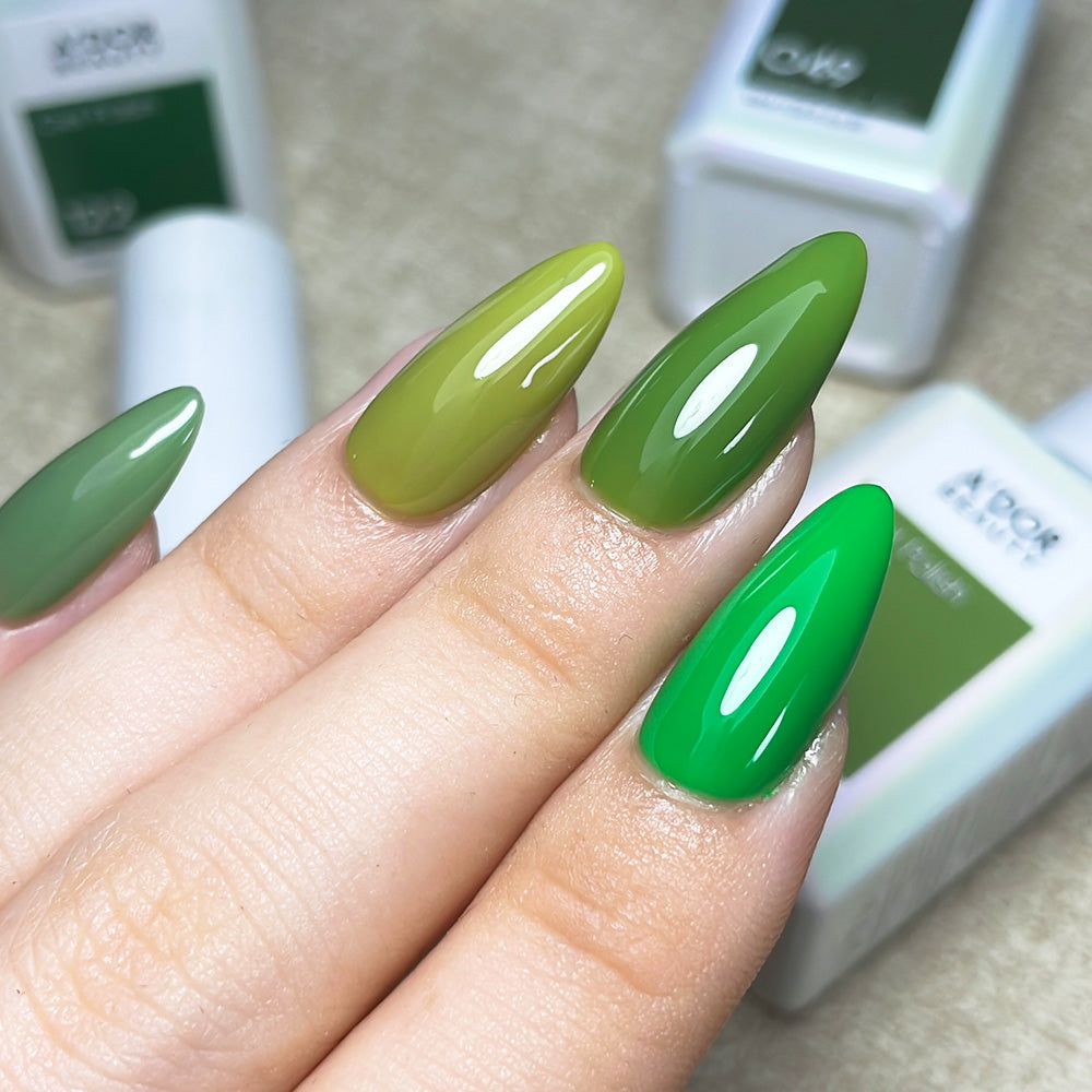 A'DOR HEMA-Free Gel Polish - 100 - Green With Ivy - 0.6 oz