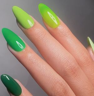 LDS Color Craze Gel Nail Polish - 598 Flourescent Green - 0.5oz