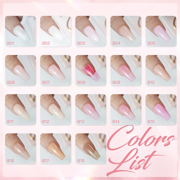 LAVIS Builder Gel In The Bottle - B02 - Gel Polish 15ml by LAVIS NAILS sold by DTK Nail Supply